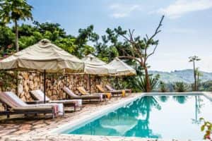 Papaya Lake Lodge nähe Fort Portal Uganda