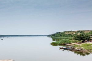 Kazinga Kanal im Queen Elizabeth National Park Uganda