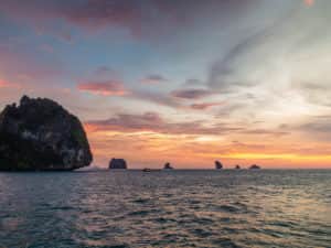 Sunset Tahiland