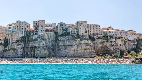 Kalabrien Baia di Riaci Strand Tropea