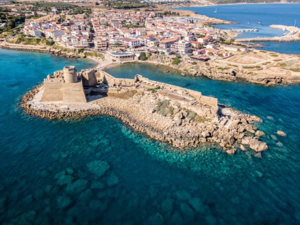 Kalabrien Le Castella Aragonischen Burg