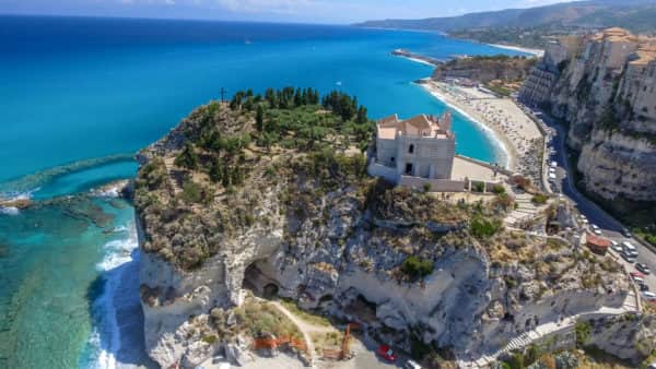 Kalabrien Tropea Küste und Strände