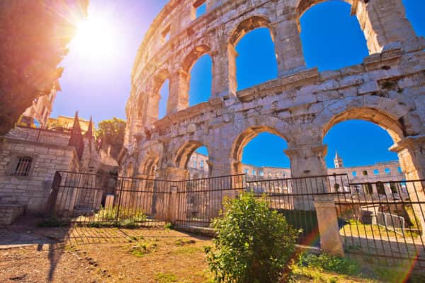 Kroatien - Arena Pula Römisches-Amphitheater