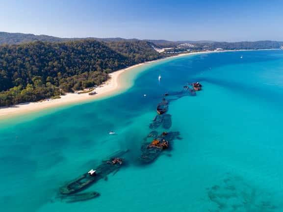 Australien - Queensland MORETON ISLAND WRECKS - Tourism Australia