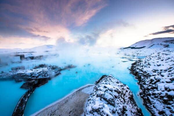 Island Blue Lagoon Hot spring
