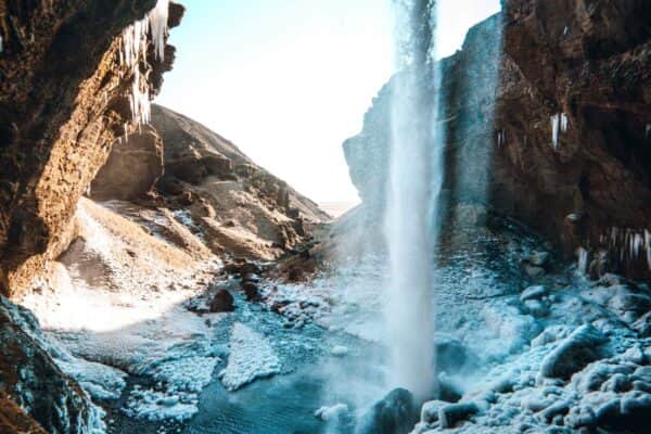 Wasserfall in Island
