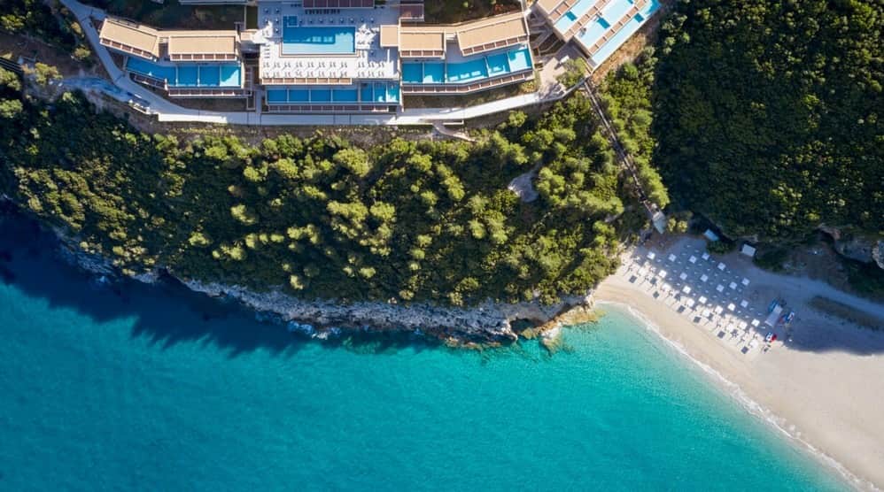 Hotel MarBella Elix von oben