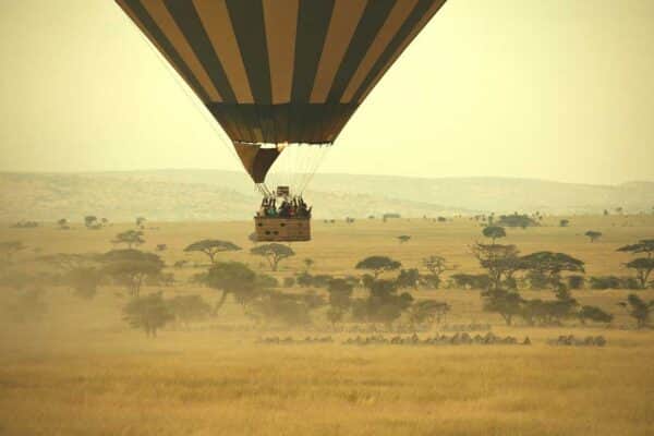Heissluftballonfahrt - TravelLife - Bushtops Camps Serengeti Ballonfahrt